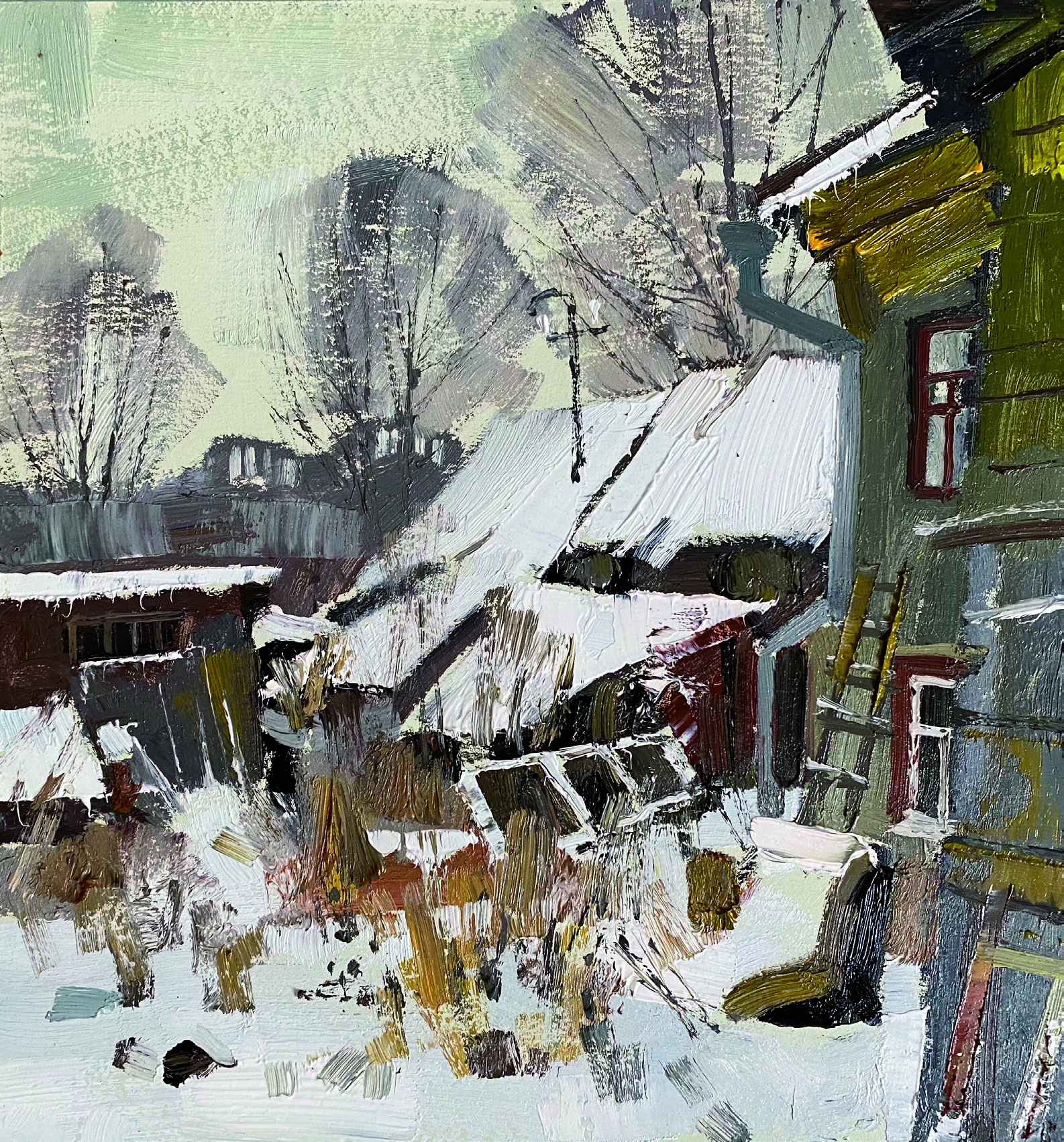 Дворик в Суздале