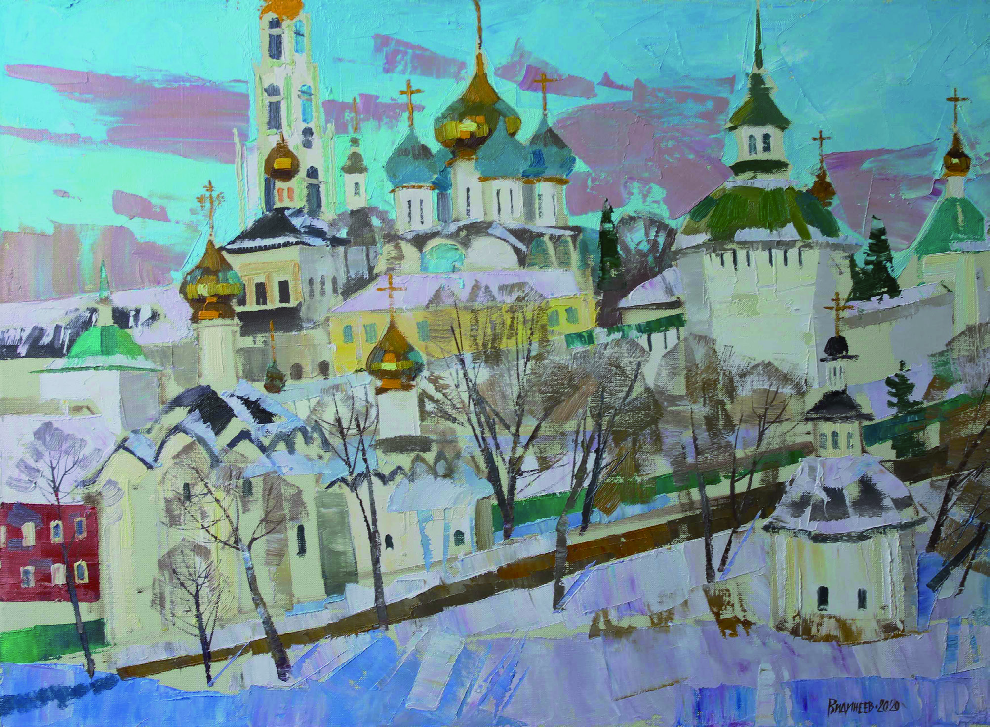 Этюд в Сергиевом Посаде