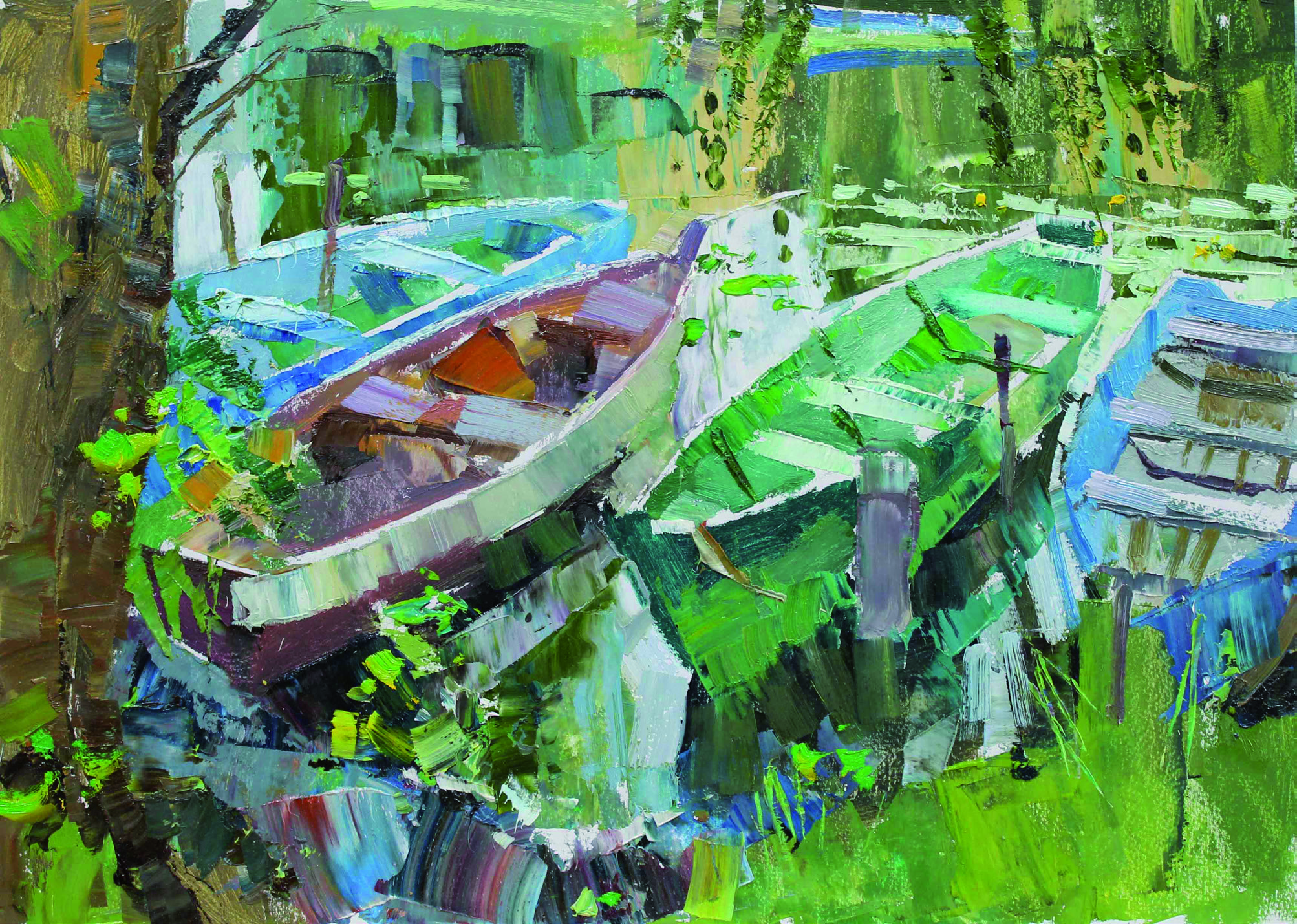 Лодки на Трубеже