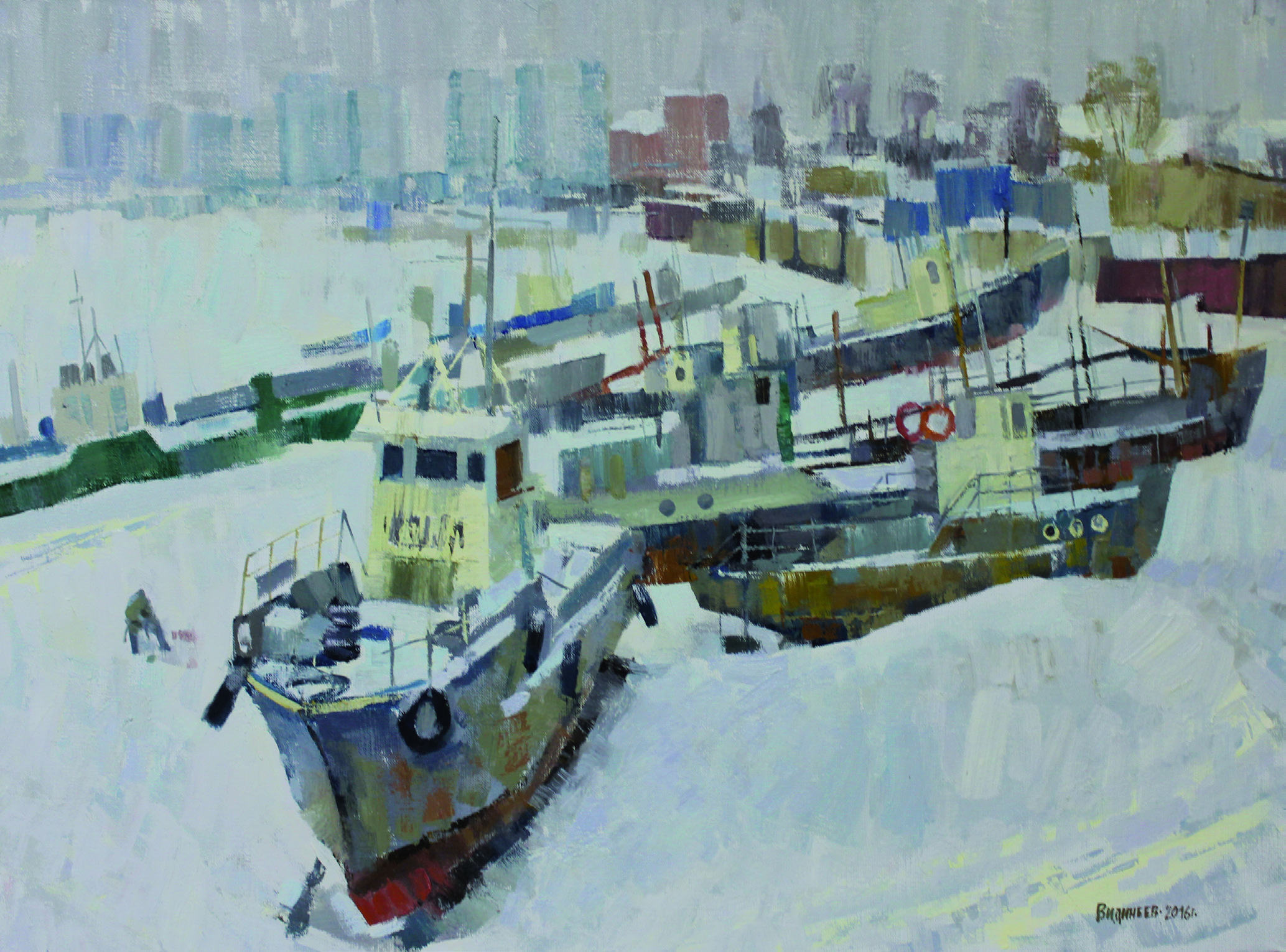 Зимний берег