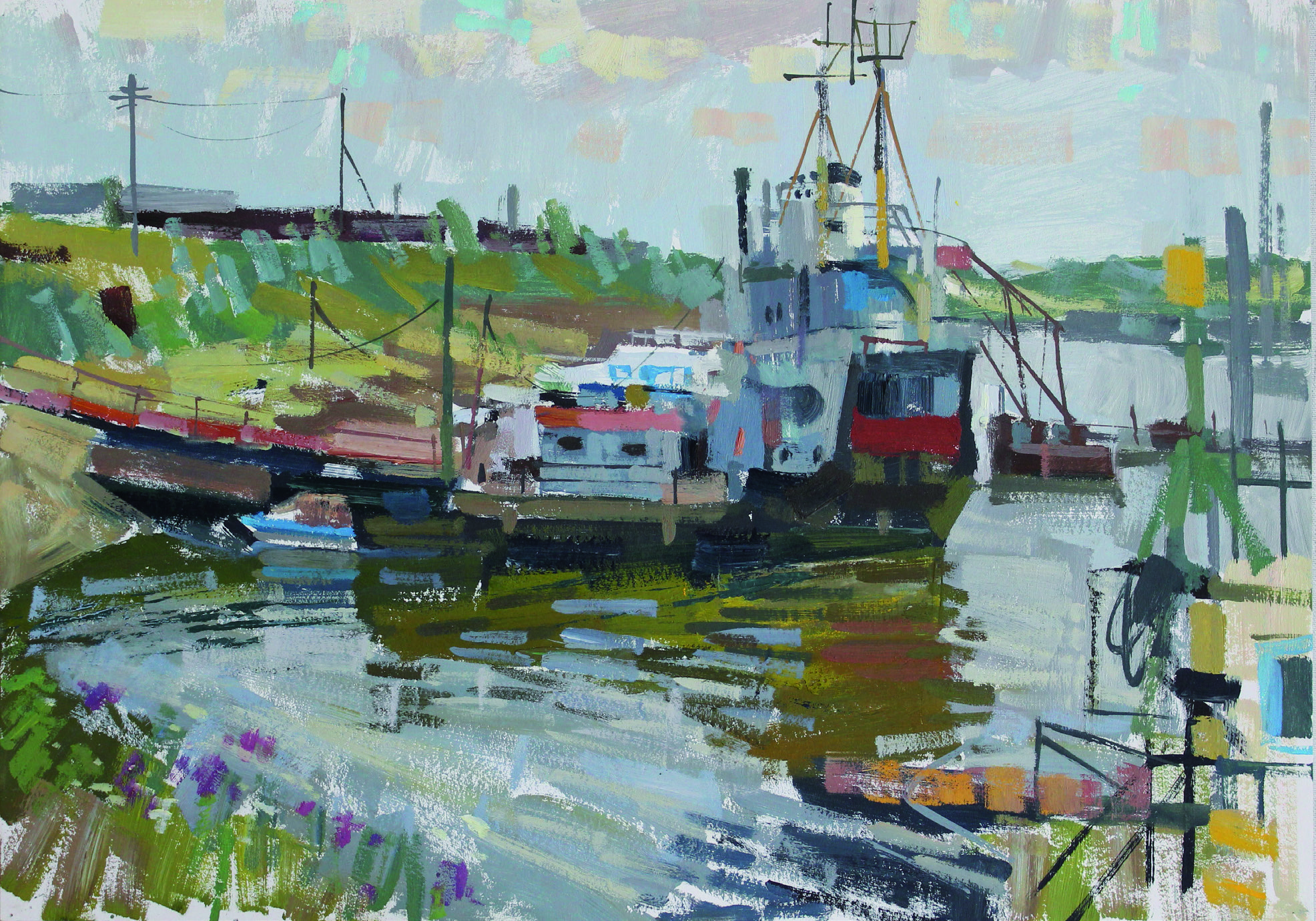 Причал на Иртыше