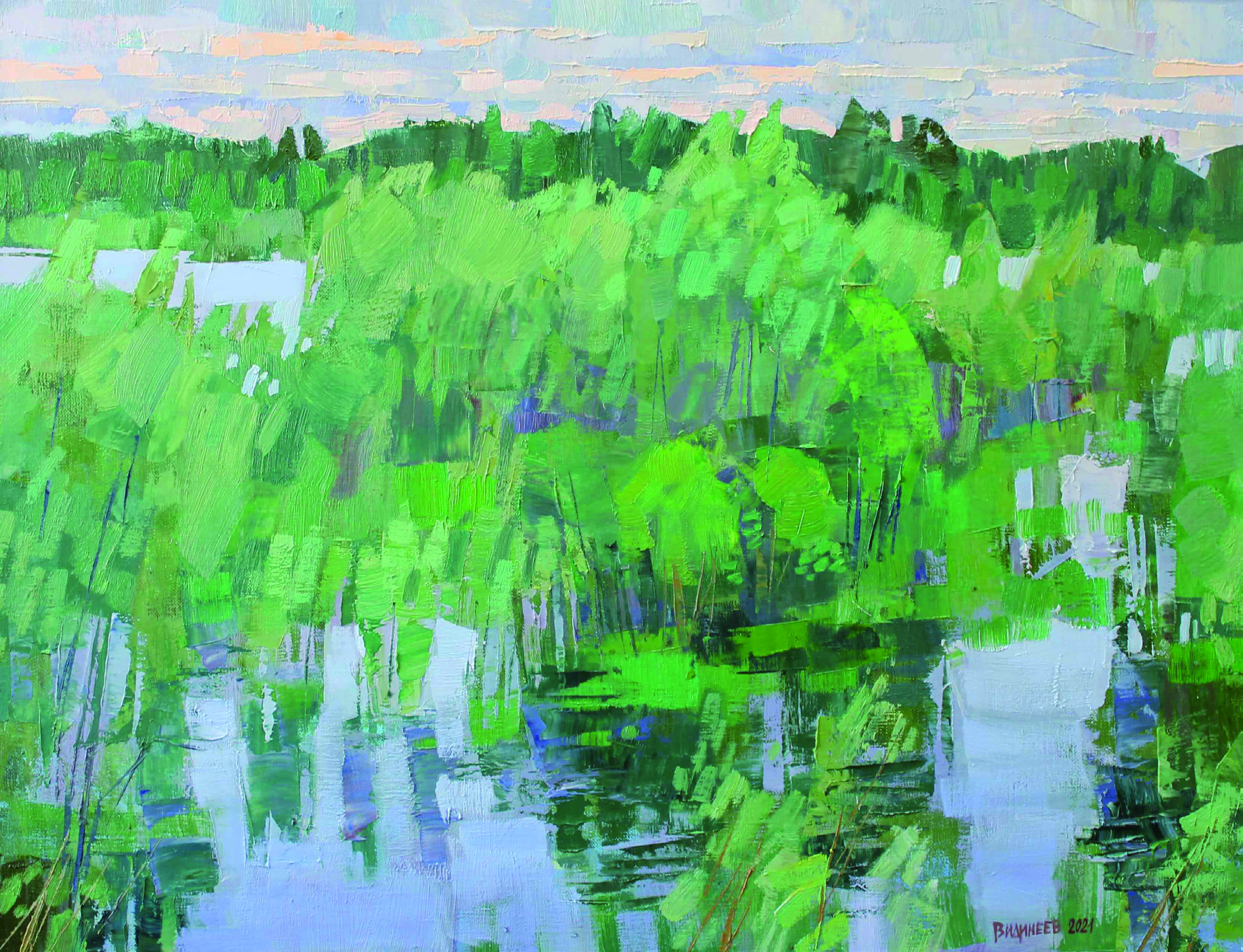 Савкинская протока разлилась