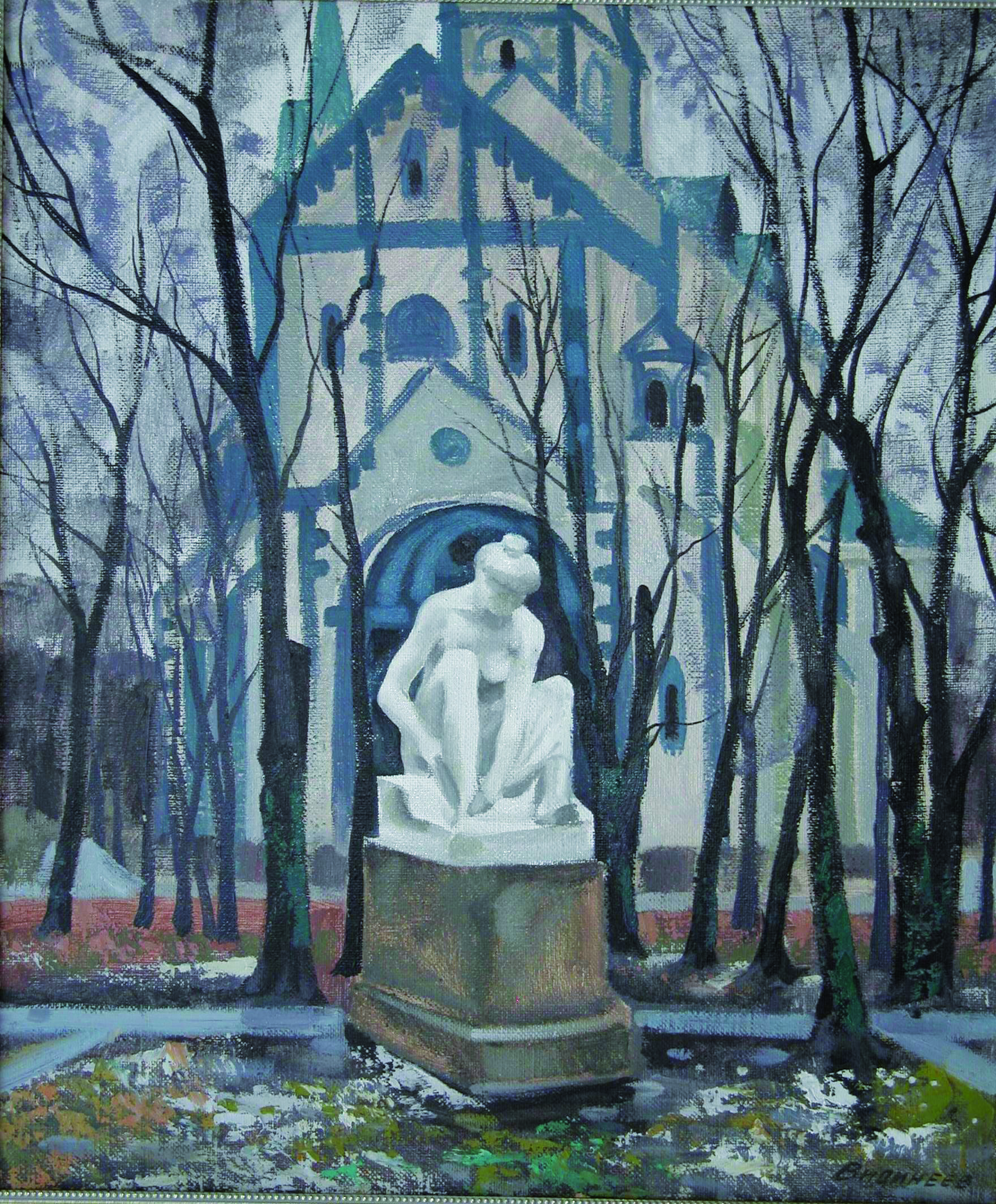 В зимнем парке