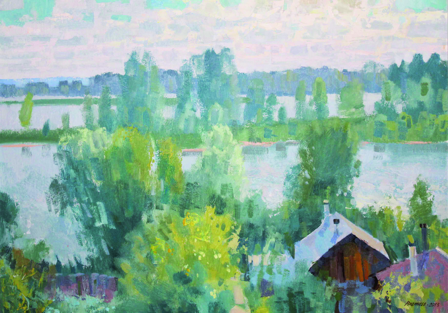 Река Самара, утро