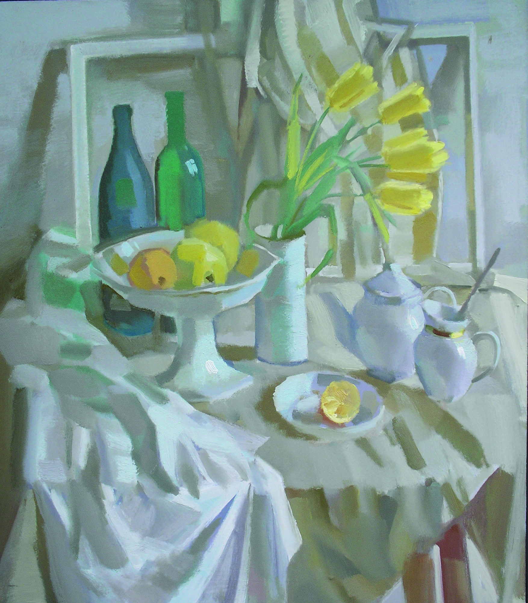 Желтые тюльпаны