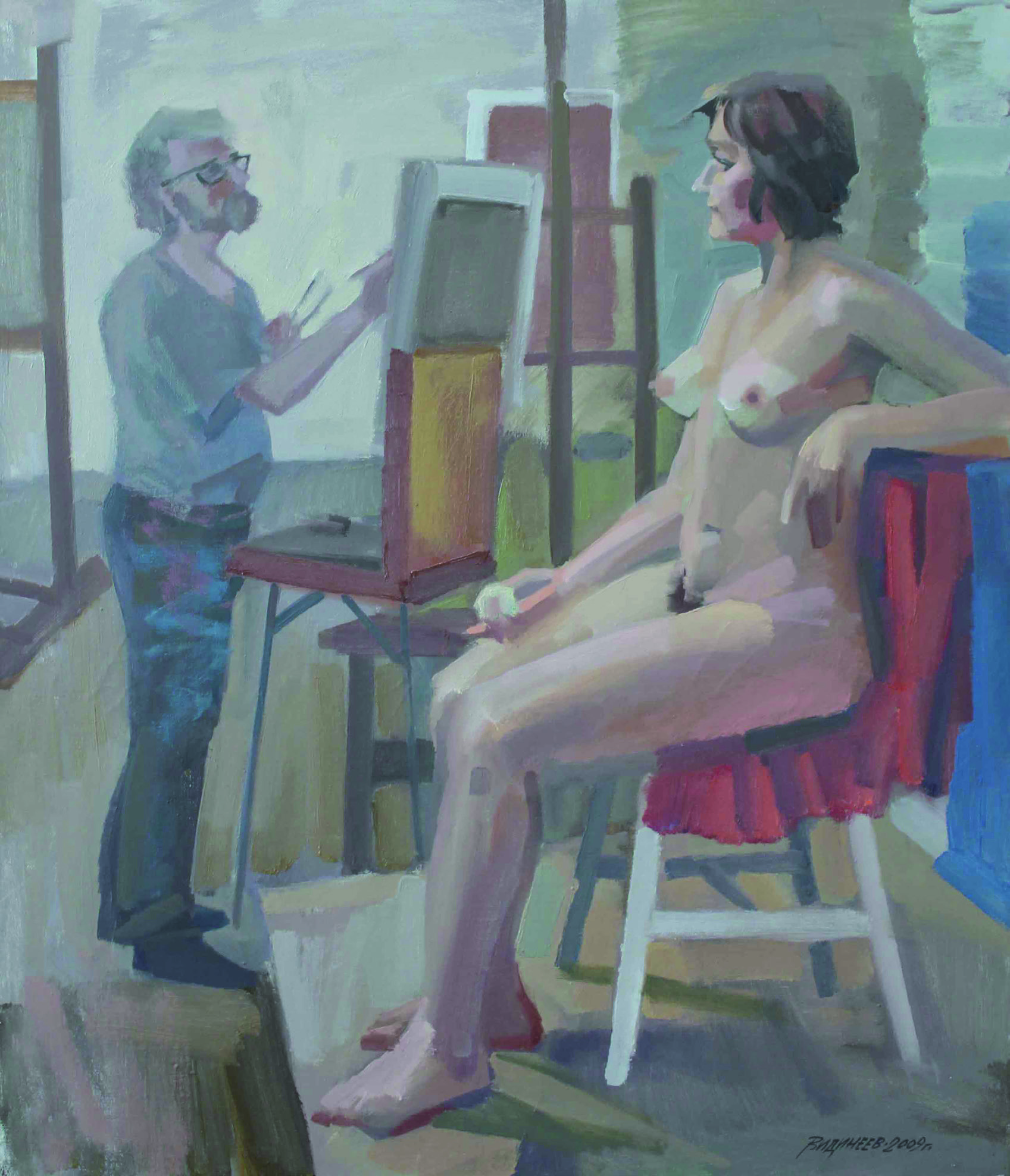 Художник и модель