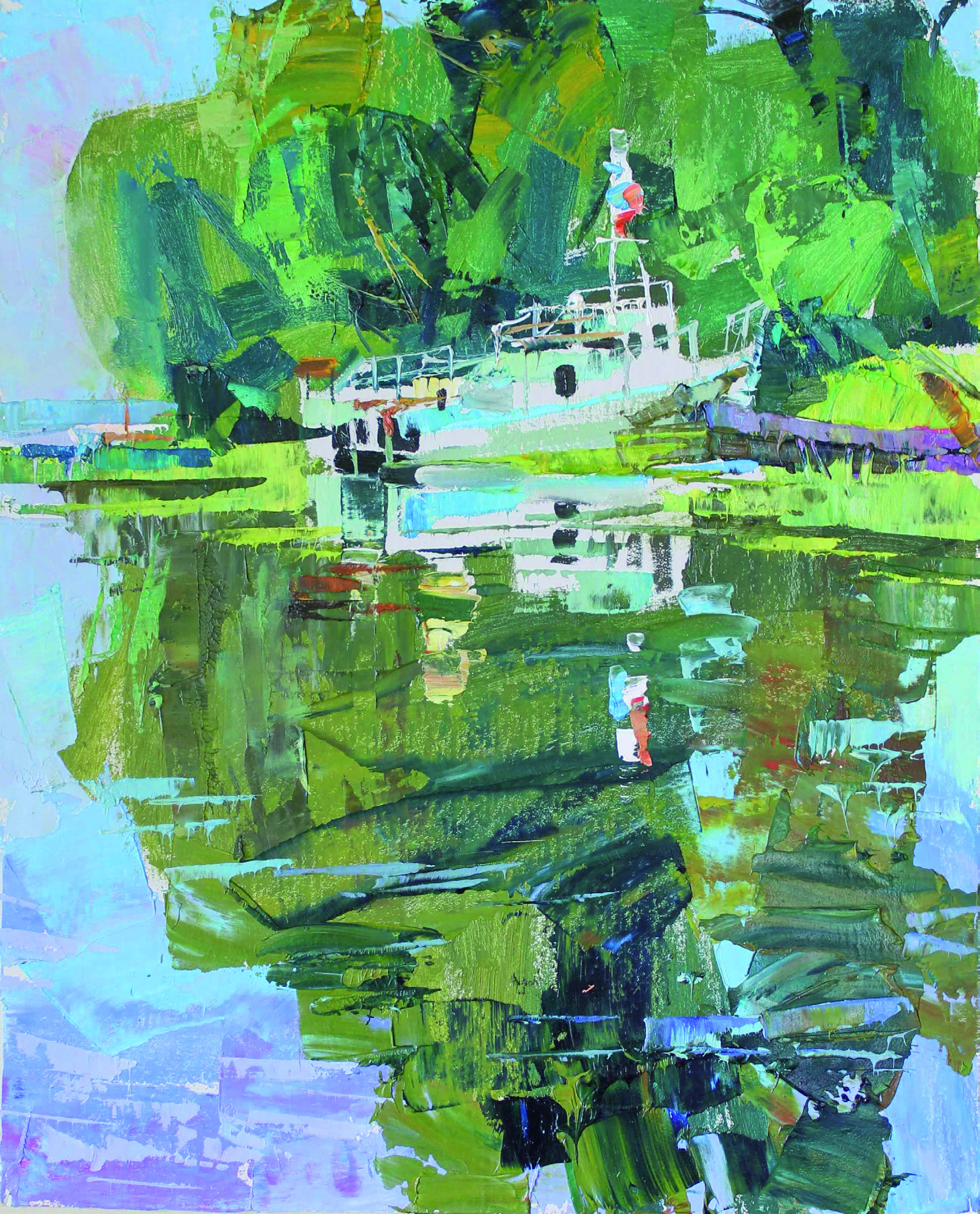 Белый катерок